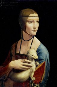 De dame met de hermelijn (1490) - Leonardo Da Vinci