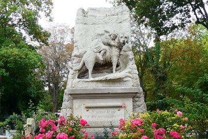 Monument voor St. Bernard hond Barry (1900)
